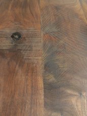 画像5: ≪テーブル≫【鉄脚テーブル 無垢ウォールナット/□31mm/ラフ仕上げ】 (5)