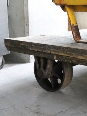 画像10: ≪SVG≫【Metal/Wood Pallet:2-wheel2-feet approx 1 ウッドパレット・USED・ビンテージ / 1体】 (10)