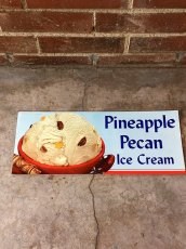 画像1: 送料無料！≪SVG≫【Pineapple Pecan Icecream/ラミネートポスター/ヴィンテージ・USED/1個 単品】 (1)
