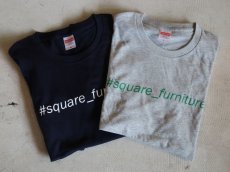 画像2: 送料無料！≪Tシャツ≫【＃square-furniture T shirt /1枚単品】 (2)