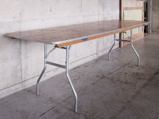 画像2: ≪SVG≫【Folding table（PALMER SNYDER）折り畳み机・USED・ビンテージ/1台】 (2)