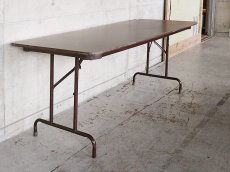 画像3: ≪SVG≫【Folding table 折り畳み机・USED・ビンテージ/1台】 (3)