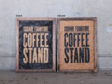 画像1: 送料無料！≪インテリア雑貨≫【SQUARE COFFEE STAND ポスター/2カラー/1個単品】 (1)