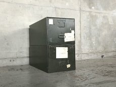 画像2: 送料無料！≪SVG≫【Green file cabinet（Diebold社）グリーン ファイルキャビネット1945s スチール製 / 1台】 (2)