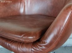 画像10: ≪椅子≫【-SQUARE original caster chair-/キャスターチェア/レザー・3color/1脚】 (10)