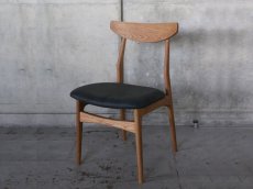 画像1: 送料無料！≪椅子≫【WING CHAIR -SQUARE original chair-/ウイングチェア/レザー/1脚】 (1)