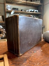 画像2: 送料無料≪SVG≫【ビンテージ レザースーツケース /USA Vintage Leather suitcase /1個】 (2)