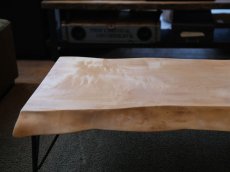 画像4: ≪SOLD OUT≫ローテーブル 無垢一枚板 トチ (栃) 鉄脚セット1400mm (4)