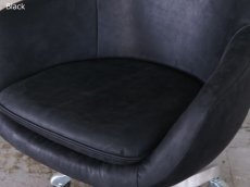 画像11: ≪椅子≫【-SQUARE original caster chair-/キャスターチェア/レザー・3color/1脚】 (11)