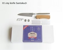 画像3: 送料無料！≪雑貨≫【It's my knife Santoku/ 小・大クラフトナイフセット /1セット (3)