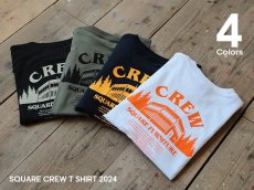 画像1: 送料無料≪Tシャツ≫【★10着限定★SQUARE Crew T-shirt 2024 /4カラー/単品】 (1)