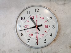 画像1: 送料無料≪SVG≫【Standard Electric Time社/Wall clock 壁掛け時計/電池式ムーブメント/USED・ビンテージ/1体】 (1)