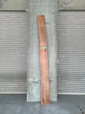 画像1: ≪未加工≫無垢一枚板 片耳 人乾材 ブラックチェリー W2790×D220~280×t55 (1)