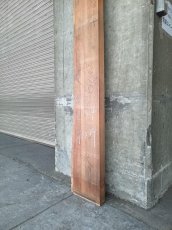 画像4: ≪未加工≫無垢一枚板 片耳 人乾材 ブラックチェリー W2790×D220~280×t55 (4)