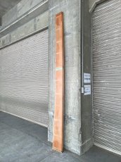 画像3: ≪未加工≫無垢一枚板 片耳 人乾材 ブラックチェリー W3070×D200~250×t55 (3)