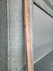 画像18: ≪未加工≫無垢一枚板 片耳 人乾材 ブラックチェリー W3070×D200~250×t55 (18)