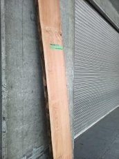 画像8: ≪未加工≫無垢一枚板 片耳 人乾材 ブラックチェリー W3070×D270~280×t55 (8)
