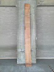 画像13: ≪未加工≫無垢一枚板 片耳 人乾材 ブラックチェリー W3070×D270~280×t55 (13)
