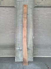 画像11: ≪未加工≫無垢一枚板 片耳 人乾材 ブラックチェリー W3070×D210~240×t55 (11)
