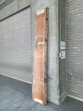 画像3: ≪未加工≫無垢一枚板 両耳 人乾材 ブラックチェリー W2550×D460~510×t65 (3)