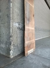 画像17: ≪未加工≫無垢一枚板 両耳 人乾材 ブラックチェリー W2550×D460~510×t65 (17)