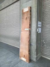 画像3: ≪未加工≫無垢一枚板 両耳 人乾材 ブラックチェリー W2255×D515~555×t55 (3)
