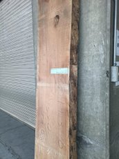 画像5: ≪未加工≫無垢一枚板 両耳 人乾材 ブラックチェリー W2255×D515~555×t55 (5)