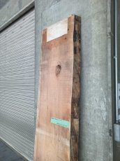 画像6: ≪未加工≫無垢一枚板 両耳 人乾材 ブラックチェリー W2255×D515~555×t55 (6)