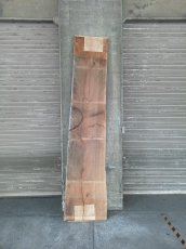 画像10: ≪未加工≫無垢一枚板 両耳 人乾材 ブラックチェリー W2740×D520~630×t55 (10)