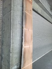 画像19: ≪未加工≫無垢一枚板 両耳 人乾材 ブラックチェリー W3140×D500~630×t55 (19)