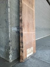 画像7: ≪未加工≫無垢一枚板 両耳 人乾材 ブラックチェリー W2650×D535~610×t65 (7)