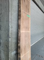 画像8: ≪未加工≫無垢一枚板 両耳 人乾材 ブラックチェリー W2650×D535~610×t65 (8)