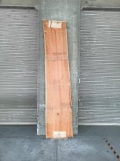 画像10: ≪未加工≫無垢一枚板 両耳 人乾材 ブラックチェリー W2650×D535~610×t65 (10)