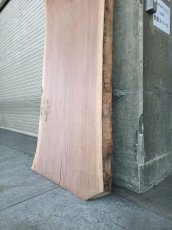 画像4: ≪未加工≫無垢一枚板  ウォールナット W3050×D780~970×t65 (4)