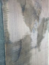 画像23: ≪未加工≫無垢一枚板  ウォールナット W3050×D780~970×t65 (23)