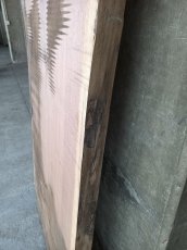 画像27: ≪未加工≫無垢一枚板  ウォールナット W3050×D780~970×t65 (27)