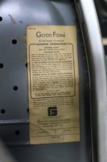 画像6: 送料無料！≪SVG≫【The General Fireproofing社製 1950's Goodform Aluminum #3327 肘掛椅子 グレー】 (6)
