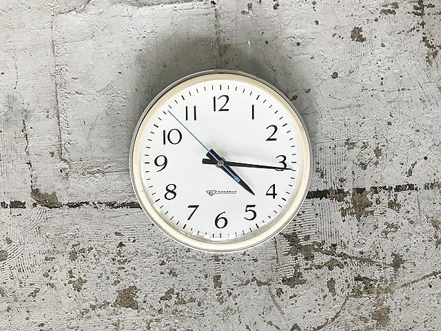 送料無料！≪SVG≫【Wall clock（EDWARDS COMPANY）  壁掛け時計・USED・ビンテージ/1体】