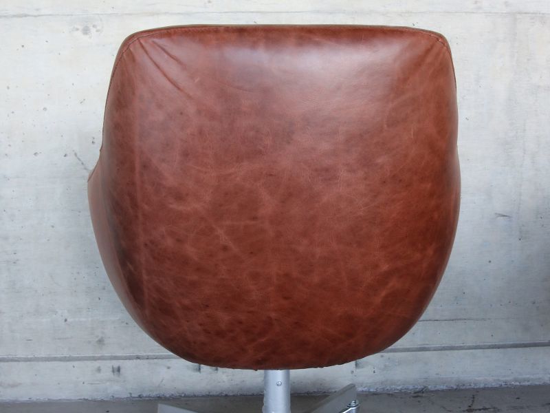 ≪椅子≫【-SQUARE original caster chair-/キャスターチェア/レザー・3color/1脚】