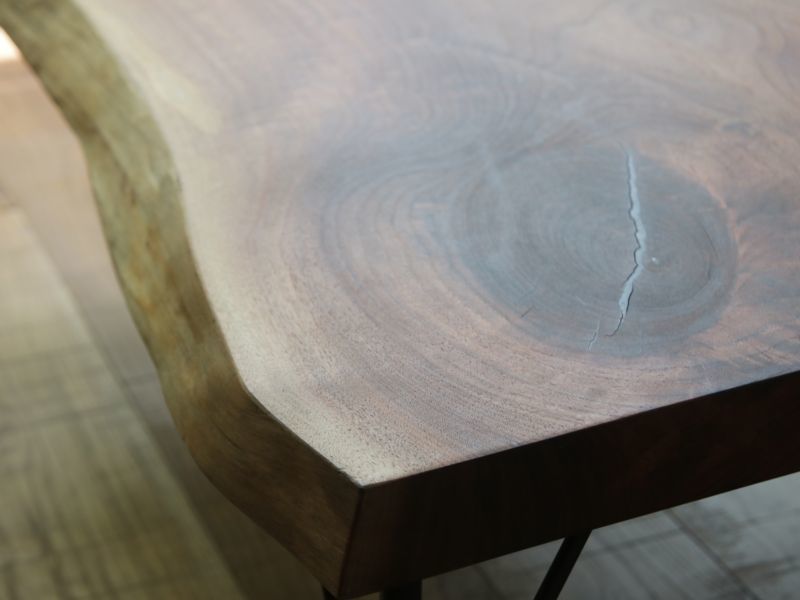 ≪SOLD OUT≫ローテーブル 無垢一枚板 ウォールナット 1100mm 