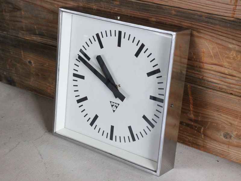 送料無料！【PRAGOTRON Vintage Clocks/パラゴトロン/330×330×65/壁掛け時計/USED/ビンテージ/1体】  100037364 | SQUARE ONLINE SHOP