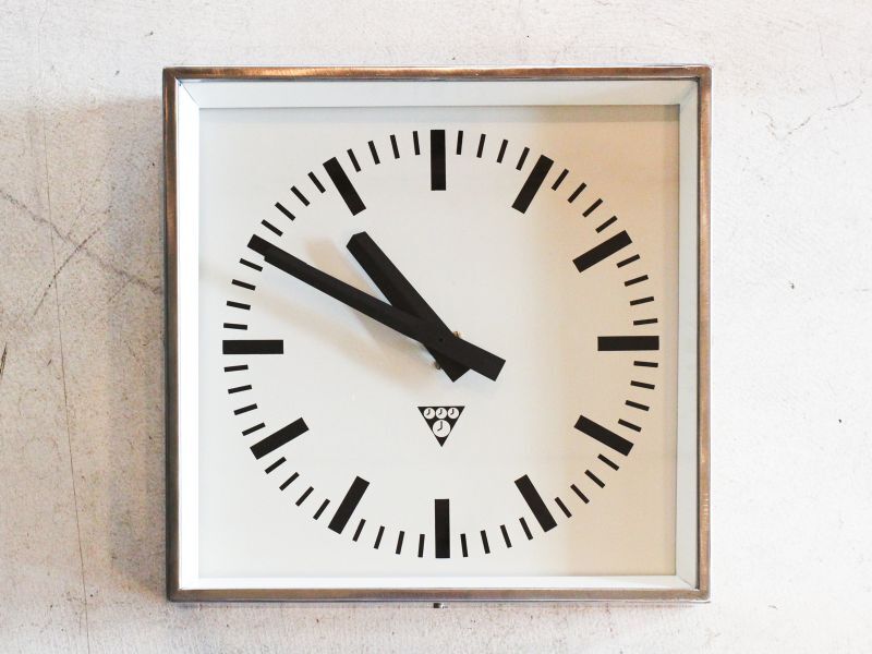 送料無料！【PRAGOTRON Vintage Clocks/パラゴトロン/330×330×65/壁掛け時計/USED/ビンテージ/1体】  100037364 | SQUARE ONLINE SHOP