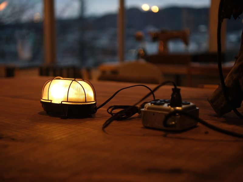 送料無料！【Vintage Lamp/ビンテージランプ/Marine Lamp/マリンランプ 