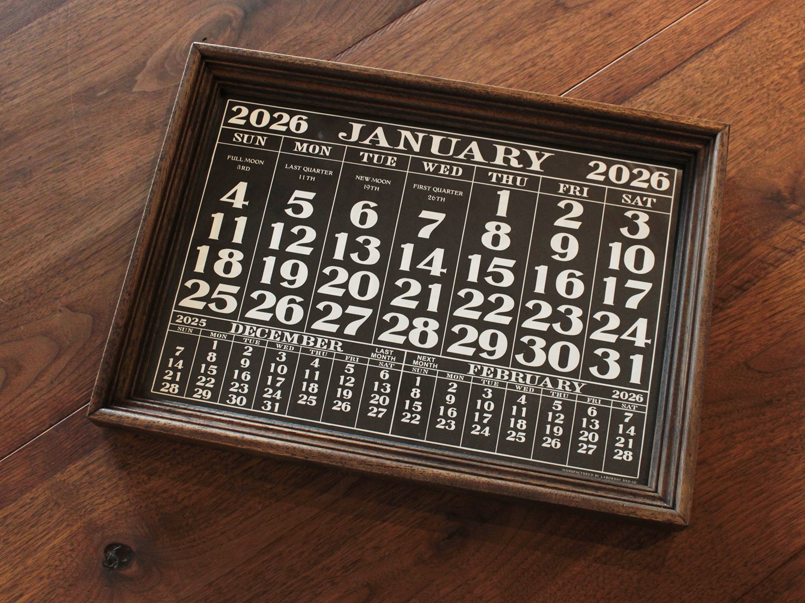 送料無料≪2026 カレンダー≫【CALENDAR 2026' /ARCADIA Co. ORIGINAL/B4(フレーム含みません)】