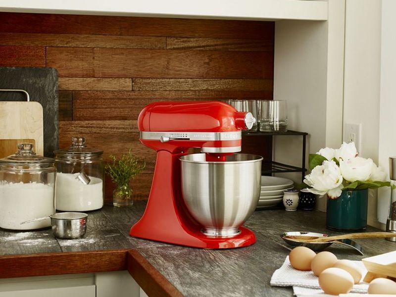 未使用品】kitchen Aid ミニスタンドミキサー アルチザン 3.3L - 調理機器