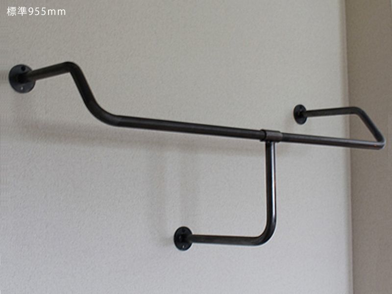 送料無料 パイプハンガー 壁付ハンガー Wall Pipe Hanger 4サイズ 1個単品 Ibans Ph01 Square Online Shop